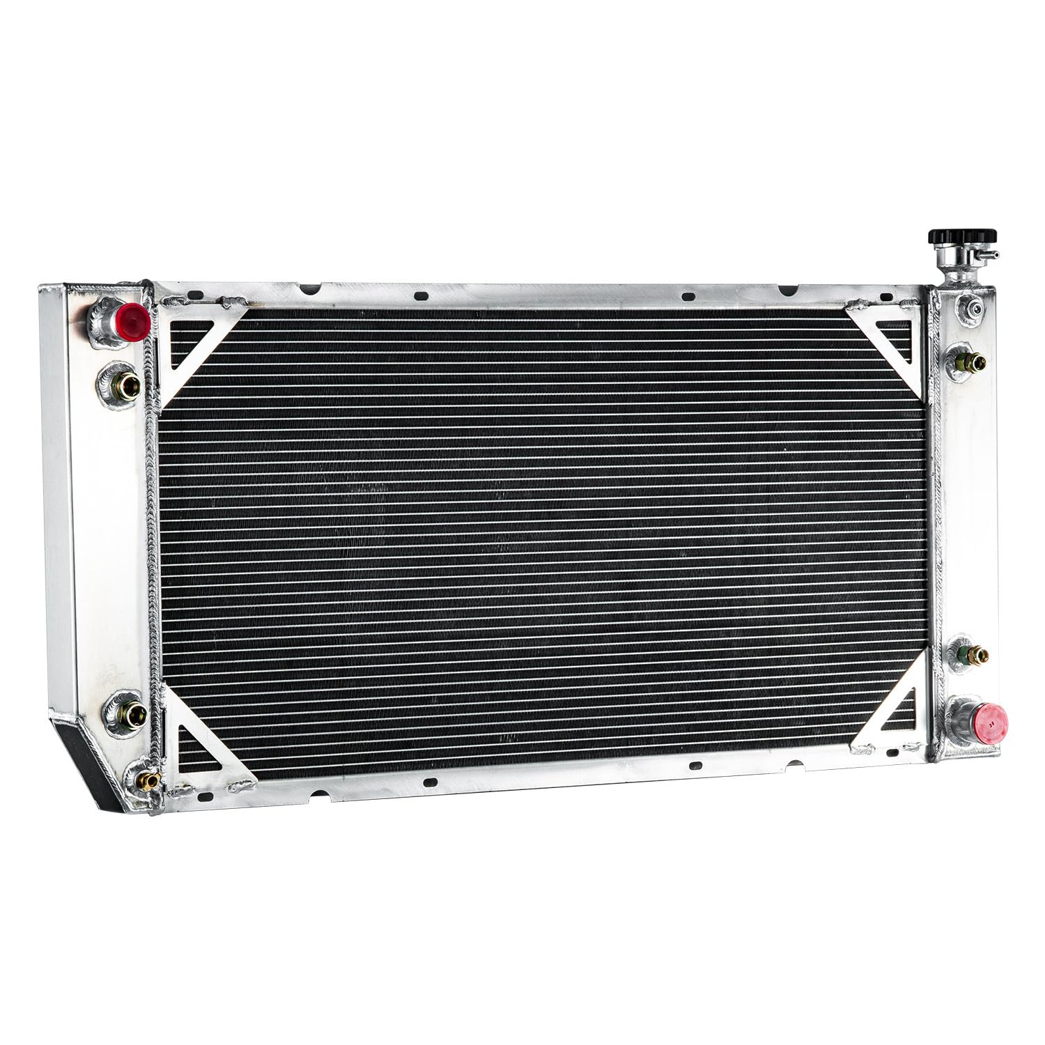 Amazon.com: ALLOYWORKS 3 Row All Aluminum Radiator 2 x 14